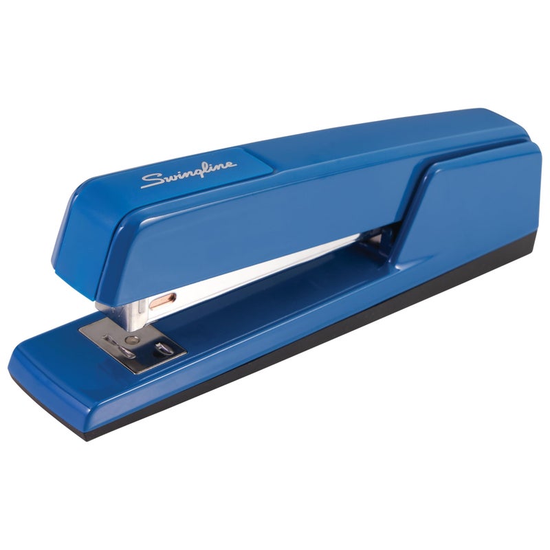 Swingline Stapler, 747 Classic Desktop Stapler, 20 Sheet Capacity, Metal, True Blue (74724) - Image 1